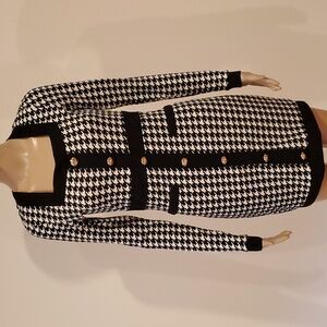 Houndstooth Dress